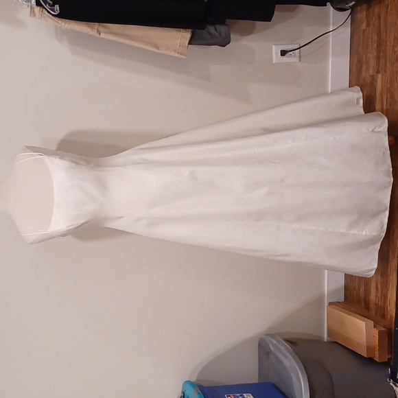 Bryan's/Be Smart Gold Fleck Crinoline Formal A-Line Gown NEW- Sz. 9/10 - Picture 16 of 16